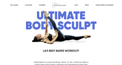 Desktop Screenshot of cardiobarre.com