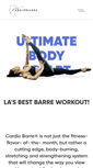 Mobile Screenshot of cardiobarre.com